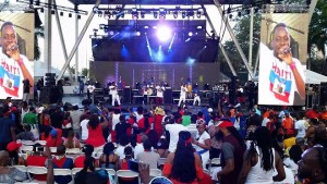 Elation gear used for Haitian Compas Festival