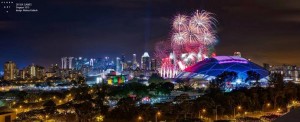 Flash Art inszeniert Feuerwerk bei den SEA Games