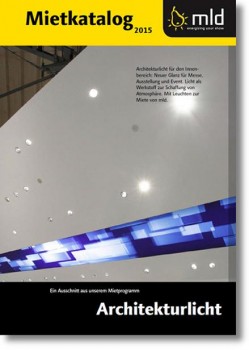 MLD veröffentlicht Vermietkatalog für Architekturlicht