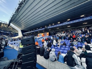 Martin Audio WP rigged in twelve minutes for UB40 show at St. Andrews Stadium