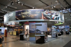 Gemco beleuchtet Messestand der Stuttgart-Marketing GmbH