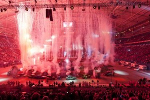 LunatX-Spezialeffekte erneut bei der TV Total Stock Car Crash Challenge im Einsatz