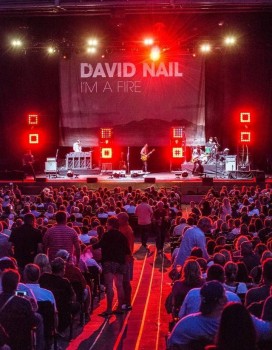 Elation Cuepix Panels from Arena to Clubon David Nail “I’m a Fire” Tour