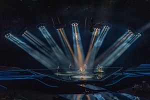 Henk-Jan van Beek setzt Lichtdesign beim Eurovision Song Contest mit Robe um