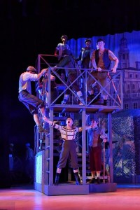 Elation lights Floyd Central High School production of “Newsies”