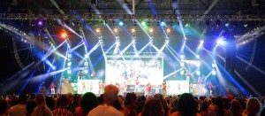 Everlast Productions equips Zumba Fitness-Concert with Clay Paky Stormys and Sharpys