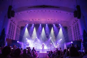 Adlib supplies audio and lighting for The Overtone’s Christmas tour