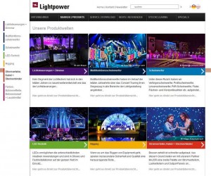 Neue Lightpower Webseite online