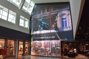 BrightSign-Player steuern LED-Außenwand des Shopping-Konzepts „The Fashion Gallery“ in Wiener Flughafen