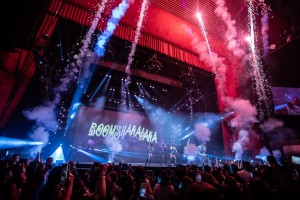 Sebastián Yatra shows lit with large Elation rig