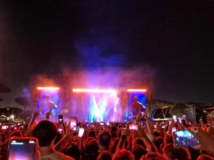 Imagine Dragons rock Roman Forum with 100 Chauvet fixtures from Zalight