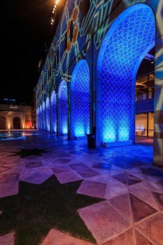 DBN designs lighting for festival in Abu Dhabi