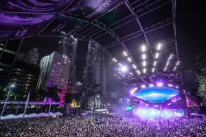 More than 500 Elation lights at Ultra Music Festival