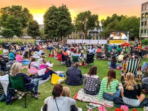 Production AV’s LED screens take centre stage at Cheltenham Big Screen Festival