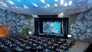 Relevant Audio Visual choose Elation fixtures for Global Leadership Summit