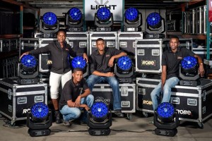 Robe Spiiders for DB Audio Namibia