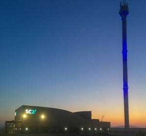 Corona: Anolis-lit landmarks turn blue around UK to support NHS and essential workers