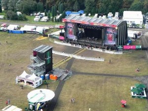 eps im Einsatz beim Area4-Festival