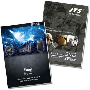 Neue Kataloge von IMG Stage Line und JTS