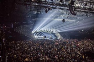 Meyer Sound Lyon beim ESC im Einsatz