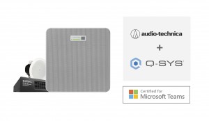 Audio-Technica Deckenmikrofon-Array für Microsoft Teams Rooms zertifiziert