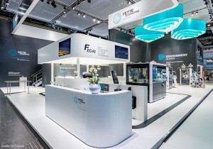 Gahrens + Battermann produziert live Werbevideos auf Fette-Compacting-Messestand