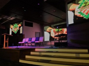 San Antonio Sound and Light creates worship space with Chauvet panels