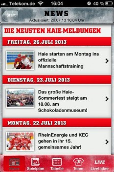 Gahrens + Battermann realisiert App für Kölner Haie