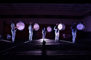 Corona: Special Stryke Percussion indoor show lit with Chauvet