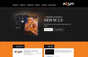 Absen Europe startet neue Website