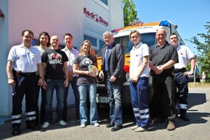 Spendenübergabe vom Musifiz an Deutsches Rotes Kreuz 