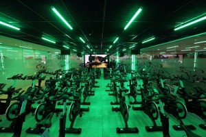 Astera AX1 Pixel Tubes installed at fitness studio in Coogee