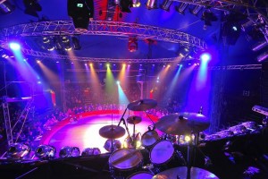 Zirkus Circolo mit Dynacord- und Electro-Voice-Equipment