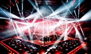 Eurovision Song Contest mit Moving Lights von GLP