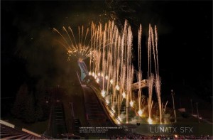 Lunatx inszeniert Pyroshow für Aareon