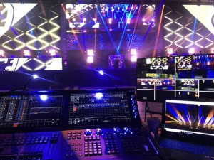 Zach Scott uses ChamSys console for Hi-Rez Expo at the Atlanta DreamHack