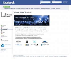 Atlantic Audio ab sofort bei Facebook und Twitter