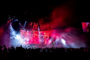 Sebastián Yatra shows lit with large Elation rig