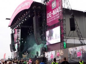Berlin Festival und Click2Concert mit Electro-Voice- und Omneo-Equipment