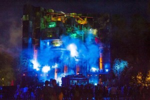 Colour Sound experiments at Glastonbury