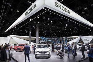 Gahrens + Battermann stattet Škoda-Messestand auf der IAA mit Technik aus