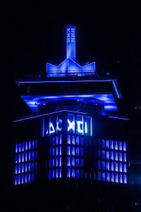 Robe lights ADAM Tower for PS5 launch event