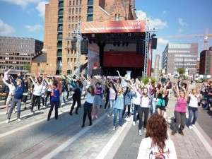 Joke Event AG feiert mit der Hamburger HafenCity 