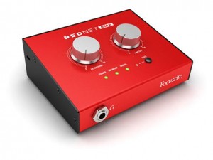 RedNet AM2: Stereo-Dante-Kopfhörerverstärker und Line-Ausgangs-Interface von Focusrite