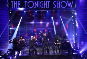 Pitbull with Elation ACL 360 Rollers on “Tonight Show Starring Jimmy Fallon”