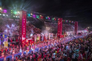 Singapore Chingay Parade with Robe fixtures