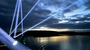 Claypaky fixtures illuminate “Light Ballet” on Shannon River