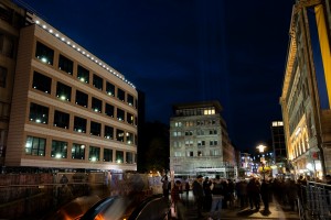 GLP unterstützt Essen Light Festival mit wetterfesten Scheinwerfern