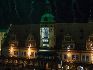 Leipziger Stadtfest mit 3D-Projection-Mapping