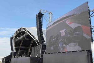 Electro-Voice X-Line Advance celebrates UK premiere at British Grand Prix